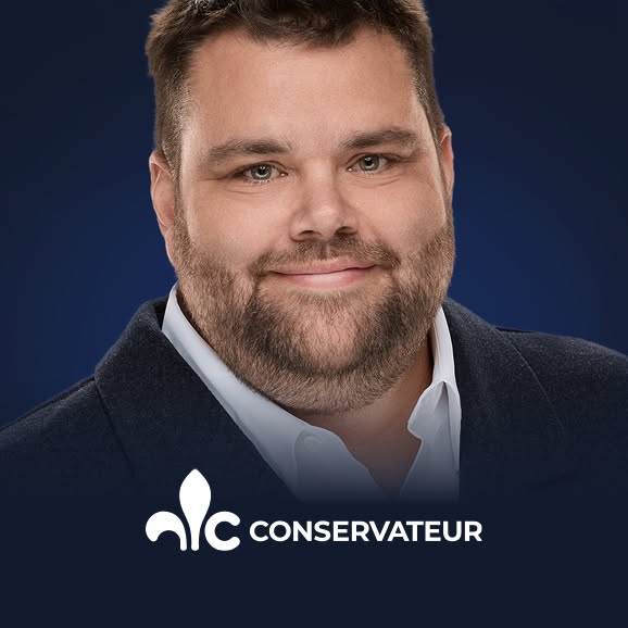 Steve Piché, candidat du Parti conservateur du Québec dans Berthier. Oser pour vrai.